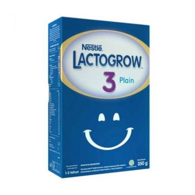 LACTOGROW 3 Plain Susu Formula Anak [350 g]