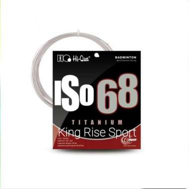 Senar Raket Hiqua Iso 68 Titanium