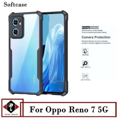 Case Transparan Oppo Reno 7 5G 2022 Softcase Clear Slim Armor