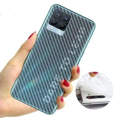 Promo Garskin Realme 8 2021 Skin Carbon Hydrogel Pelindung Belakang Hp