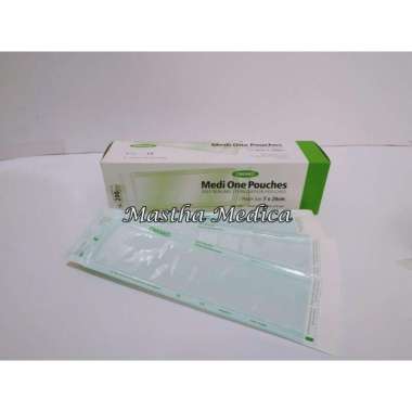 Sterile Pouch Plastik Sterilisasi MediOne 7 X 26 cm Medi One Pouches