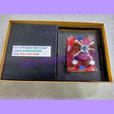 Kit Crossover Pasif Subwoofer Filter Max 500 Watt