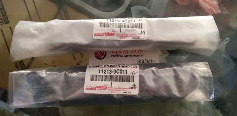 Packing Tutup Klep + Seal Busi Innova Fortuner Hilux Bensin Original