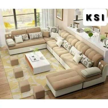 Sofa Sudut Letter U Kualitas Premium