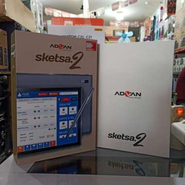 tablet advan sketsa 2 4 64 Case stylus ( pen+flipcov)