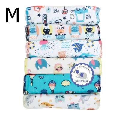 Carterlove Gurita Bayi Rekat Instan Motif M / Perekat PREMIUM [6 pcs]