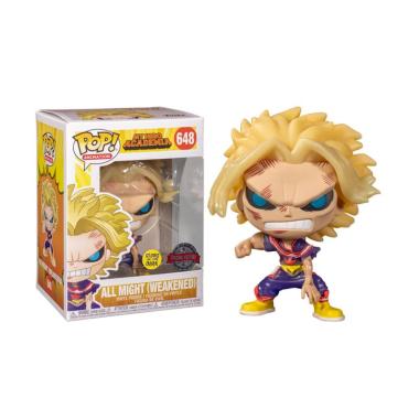 Funko Pop My Hero Academia All Might (Weakened) Glow in the Dark Action Figure