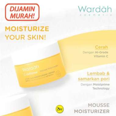 Wardah C-Defense Mousse Moisturizer SPF 15 PA++