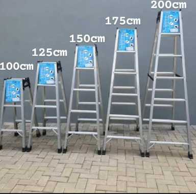 tangga lipat aluminium grand Uk 100cm