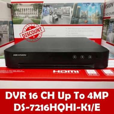 HIKVISION DVR DS-7216HQHI-K1E ECO 16CH TURBO HD 4MP