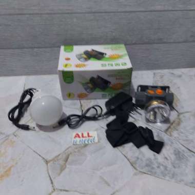 Senter Kepala Led Cahaya Putih Dan Kuning 7W Sunpro SL 8831 ORIGINAL