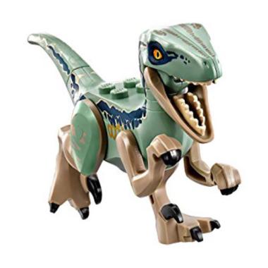 LEGO 75928 Part Out Animal - Jurassic World Velociraptor Dinosaur Figure -Blue- Only