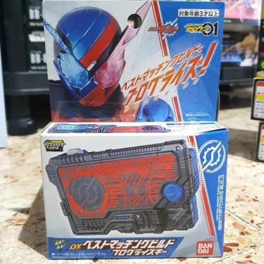 Bandai DX Bestmatching Build Progrisekey Kamen Rider Zero One Mainan Anak