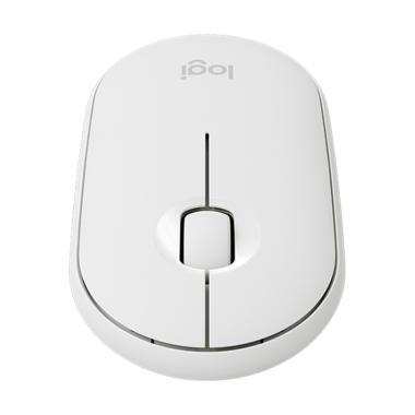 Logitech Pebble M350 Mouse Wireless Putih