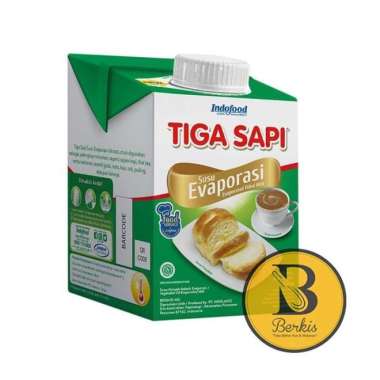 Promo Harga Tiga Sapi Susu Evaporasi 500 gr - Blibli