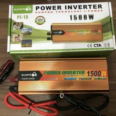 Sunpro Power Inverter DC to AC [1500 Watt]