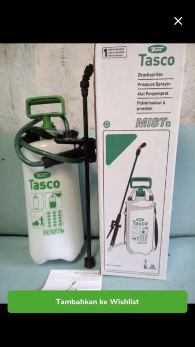 SPRAYER / SEMPROTAN TASCO 5 LITER + MIST NOZZLE