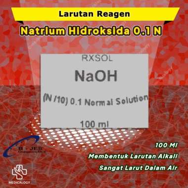 Reagen NaOH 0.1N 100 ml