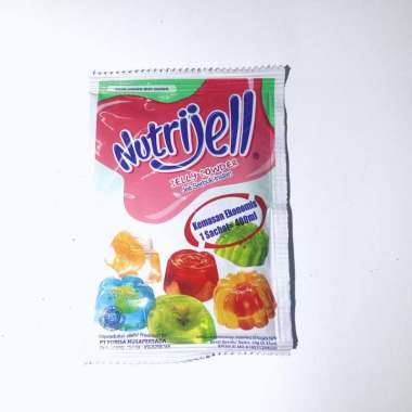 Nutrijell Rasa Jambu Biji (Guava) [10 gram / 1 Sachet ]