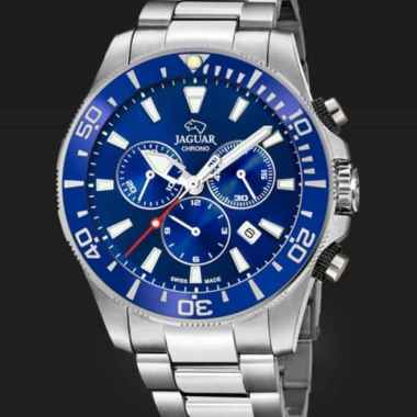 Jaguar Jam Tangan Pria [j872/1] silver blue