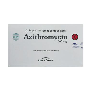 Jual Zithromax Obat Resep Dokter 500 Mg 3 Kapsul Strip Online September 2020 Blibli Com