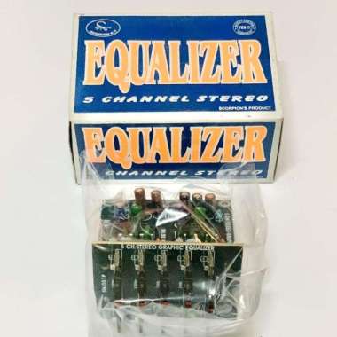 Kit / Rangkaian Equalizer 5 Chanel Stereo