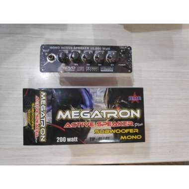 Kit Speaker Active Subwoofer Mono Megatron