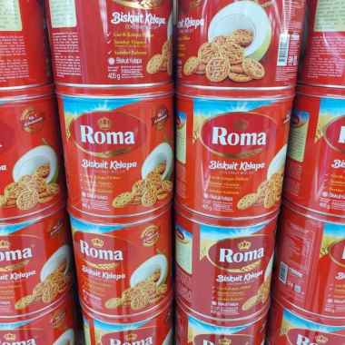 roma biskuit kelapa 450gr /biskuit roma/biskuit kelapa/biskuit kaleng