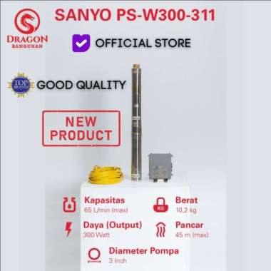 SANYO PSW 300-311 0,4hp + KABEL 30 M / SUBMERSIBLE PUMP