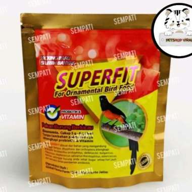 SUPERFIT GOLD PAKAN VOER HIGH PROTEIN UNTUK BURUNG MURAI ANIS GOLD