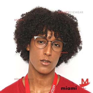 Kacamata Photochromic Antiradiasi - Miami Kaca Mata Besi Fashion Pria Frame Saja