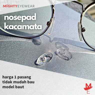 Nosepad Baut Silicone Bantalan Hidung Kacamata Nosepad 1 Pasang