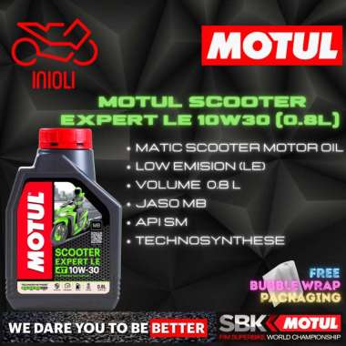 OLI MOTUL SCOOTER EXPERT LE 4T 10W30 800ML OLI MOTUL IMPORT PREMIUM