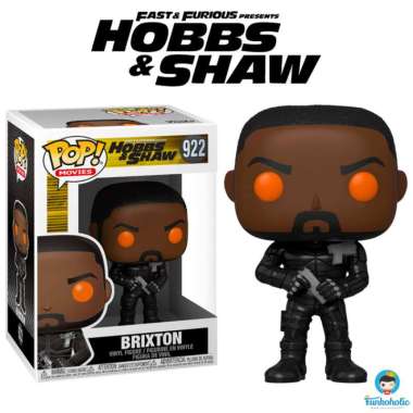 Funko POP! Fast & Furious Presents Hobbs & Shaw Brixton Orange Eyes Action Figure