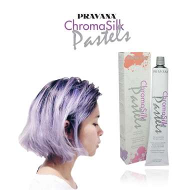 Ungu pastel rambut