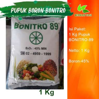 Pupuk Boron 45% Bonitro 89 1Kg putih