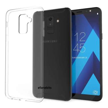 Samsung Galaxy J8 Premium TPU Clear Soft Case - Samsung Galaxy J8 (2018) TRANSPARAN