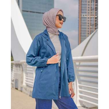 Geulis.id JAKET PARKA S Light Denim