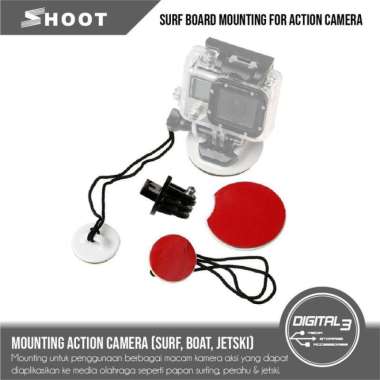 Surf Board Mount Set / Mounting Surfboard / Mount Papan Selancar Gopro PUTIH