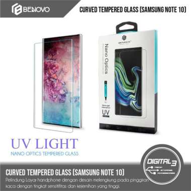 Benovo Tempered Glass Nano UV Samsung Galaxy Note 10 Screen Guard CLEAR Samsung Galaxy Note 10