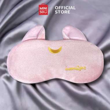 MINISO Penutup Mata Eye Cover Eye Mask Tidur Masker Telinga Kucing warna random