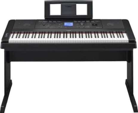 Keyboard Digital Piano Portable YAMAHA DGX-660 DGX660 DGX 660 ORIGINAL Garansi Resmi hitam