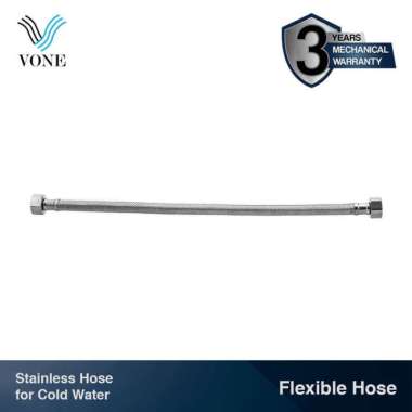 VONE Flexible Hose Selang Fleksibel SS 30 40 50 60 CM Toilet WC Stainless