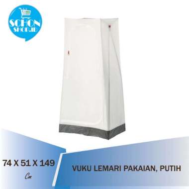 lemari baju bongkar pasang portable lemari baju pakaian vuku