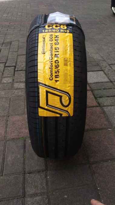 Continental Comfort Contact 6 size 185/60 R15 CC6 Ban Mobil Livina