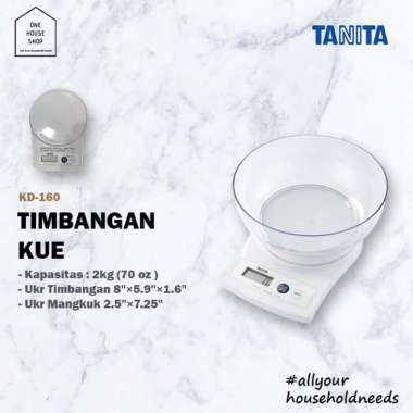 Timbangan Kue dan Dapur Digital Tanita-160
