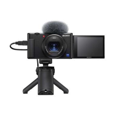 SONY ZV-1 Digital Camera with VCT-SGR1 Shooting Grip Black