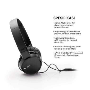jual sony headphones mdr zx110 terbaru