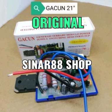 REGULATOR GACUN 21" MODULE POWER SUPPLY SWITCHING MK-21 21 INC 21inc TV SUPLY
