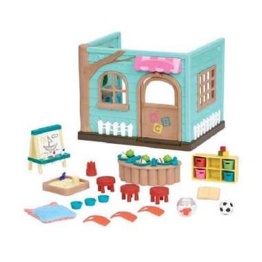 Miniatur Figure Lil Woodzeez Playset Nursery flower shop like sylvania nursery